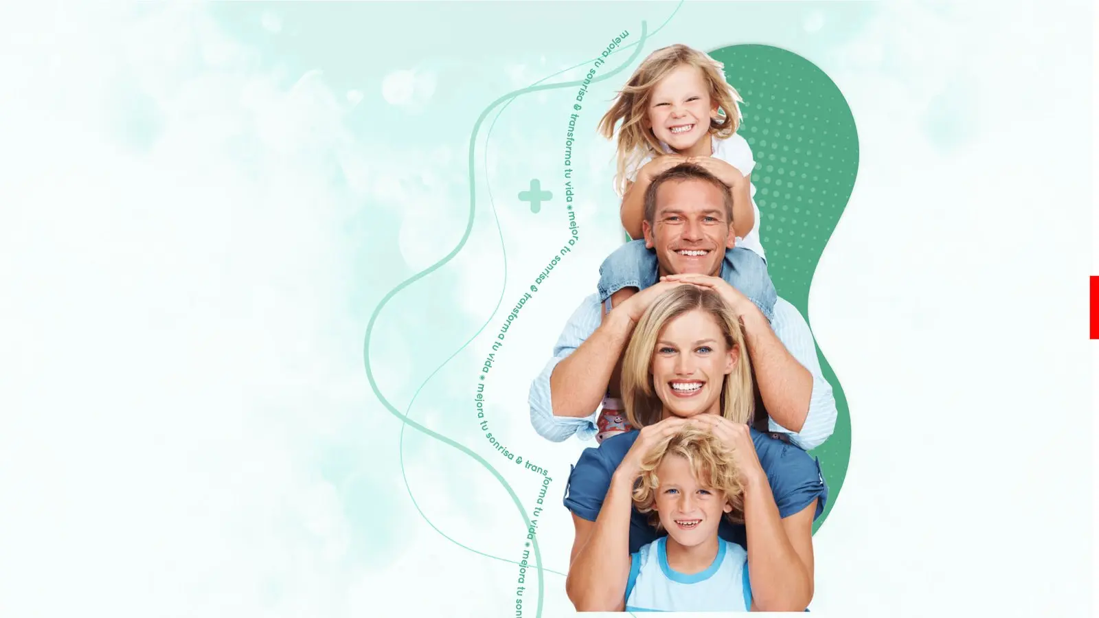 Sonrisa perfecta resultado de tratamiento dental